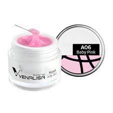 Venalisa UV LED Jelly építő zselé A06s Baby Pink