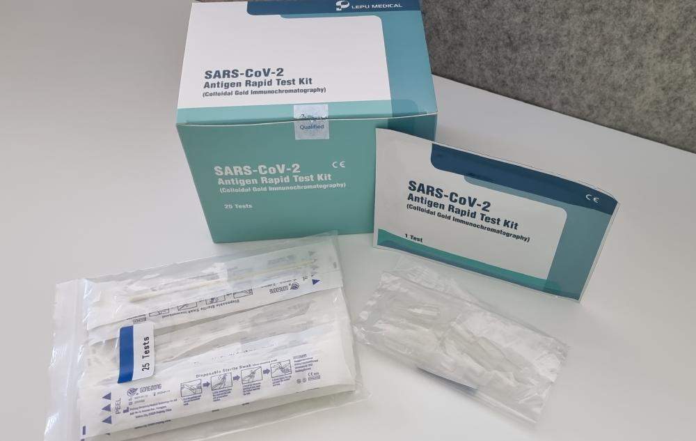 Lepu Medical SARS-CoV-2 Antigén teszt KIT (25 teszt/csomag)